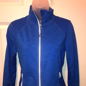 Tangerine Long Sleeve Zip Up